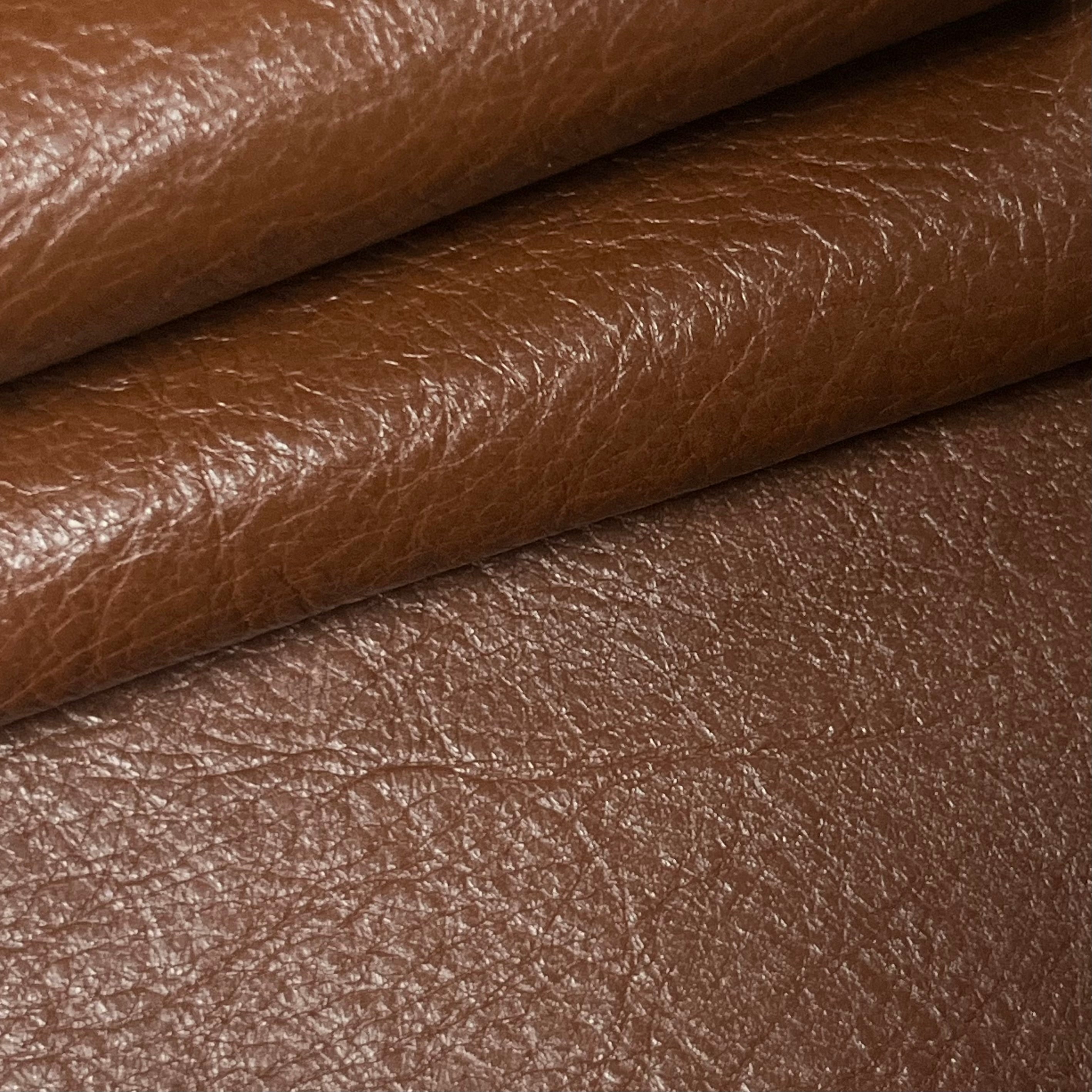 Naked Cow Nappa Leather-Hazelnut-Leather Skins