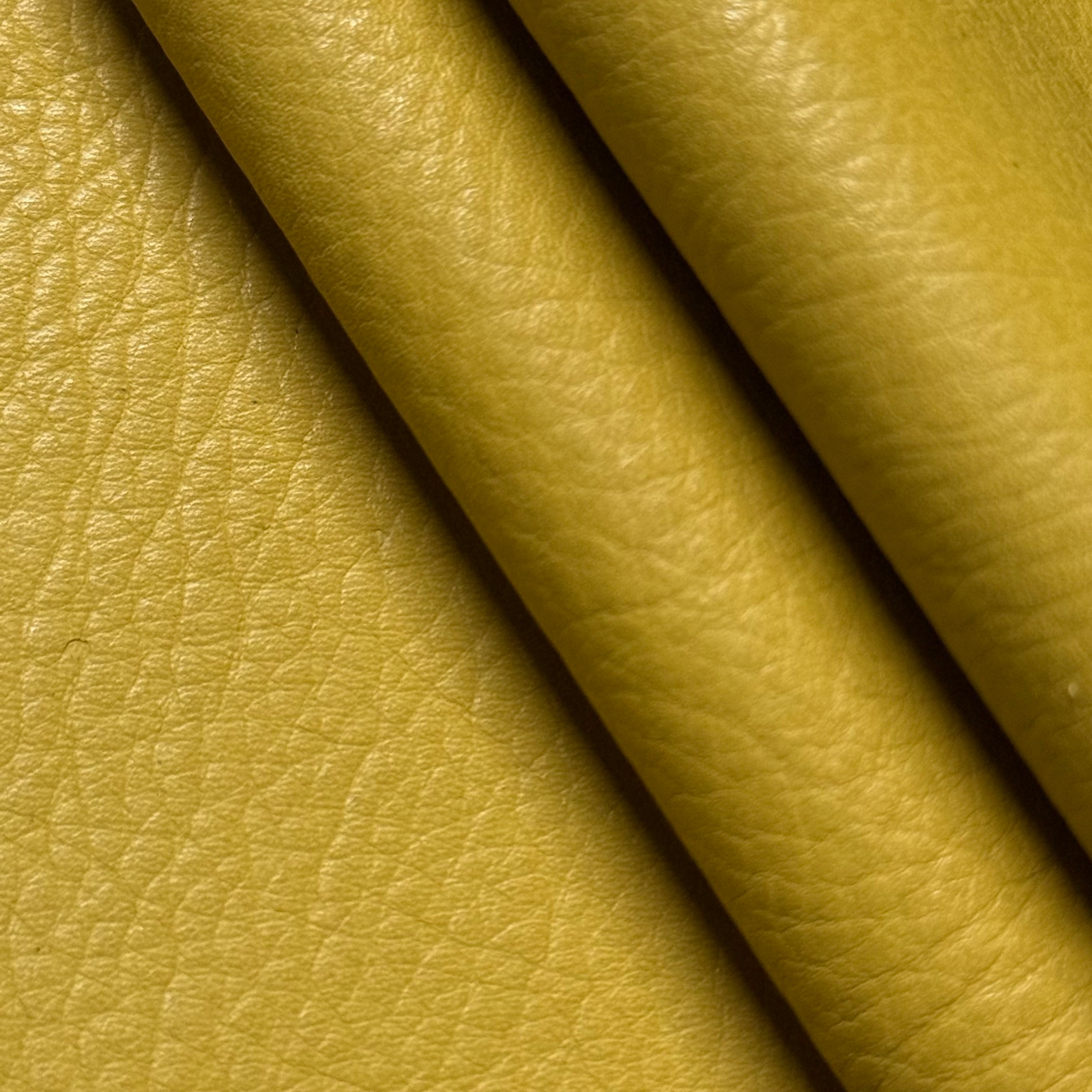 Naked Cow Nappa Leather-Mustard-Leather Skins