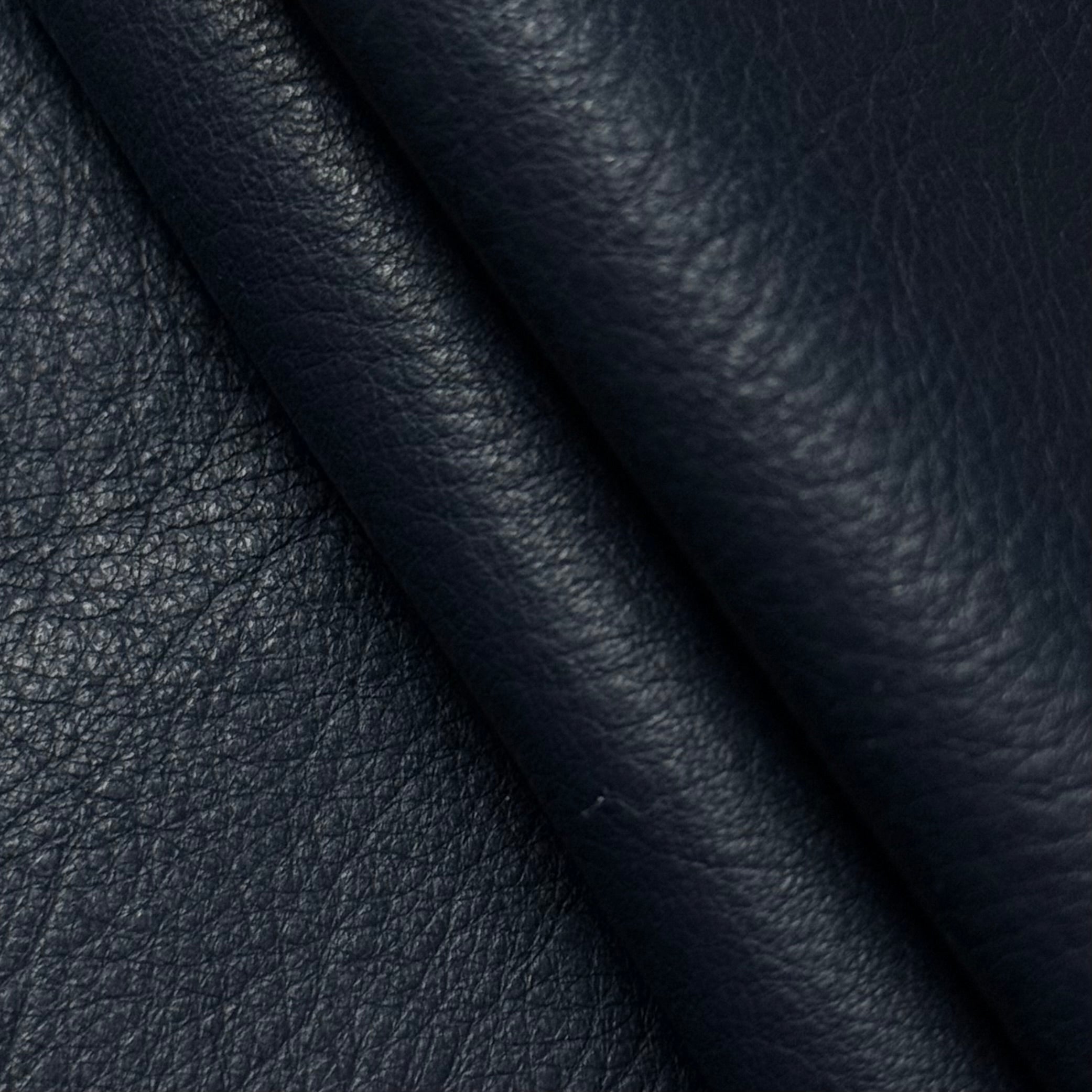 Naked Cow Nappa Leather-Navy-Leather Skins