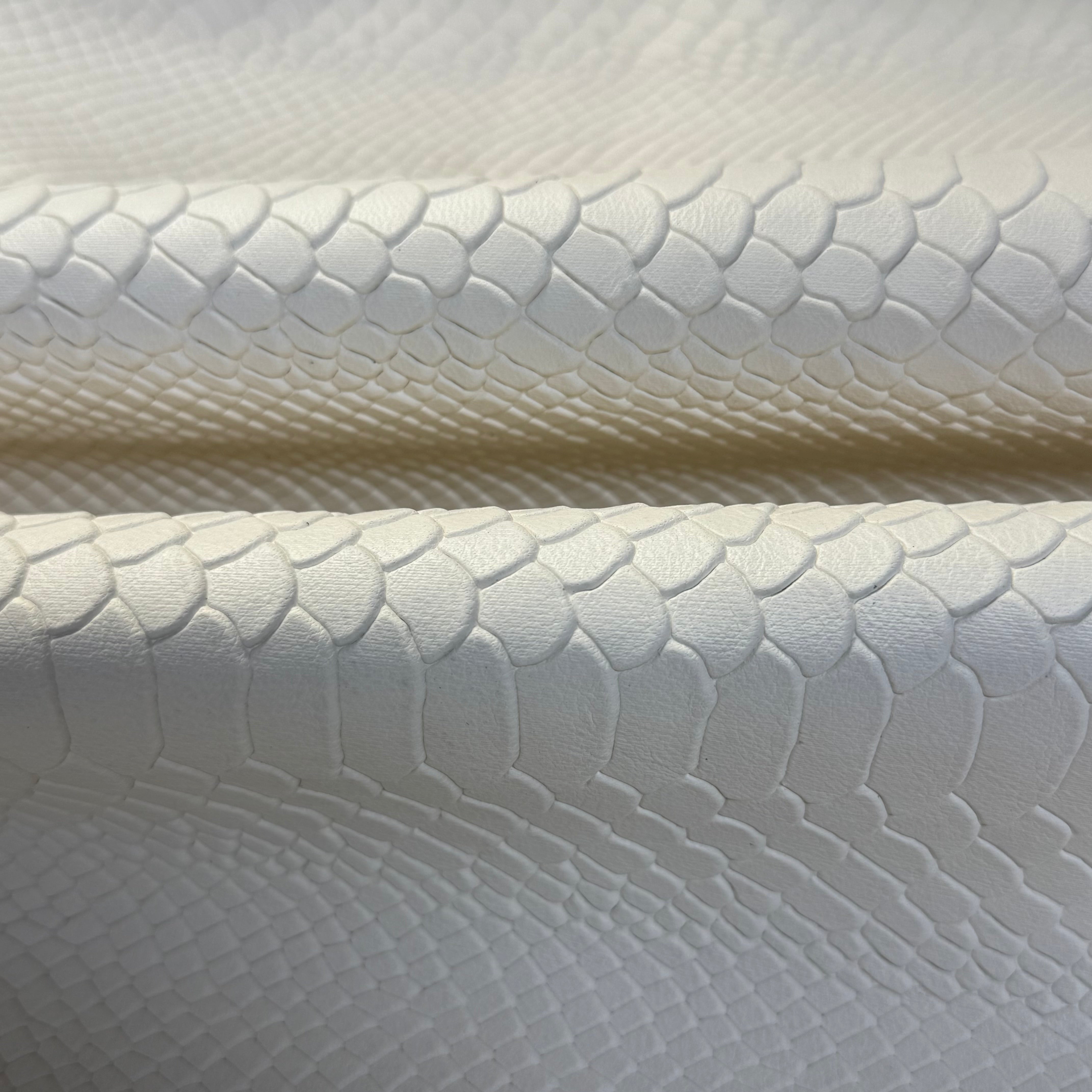 Snake Embossed Veg Tan Lambskin, 2.5 oz | 2 Colors