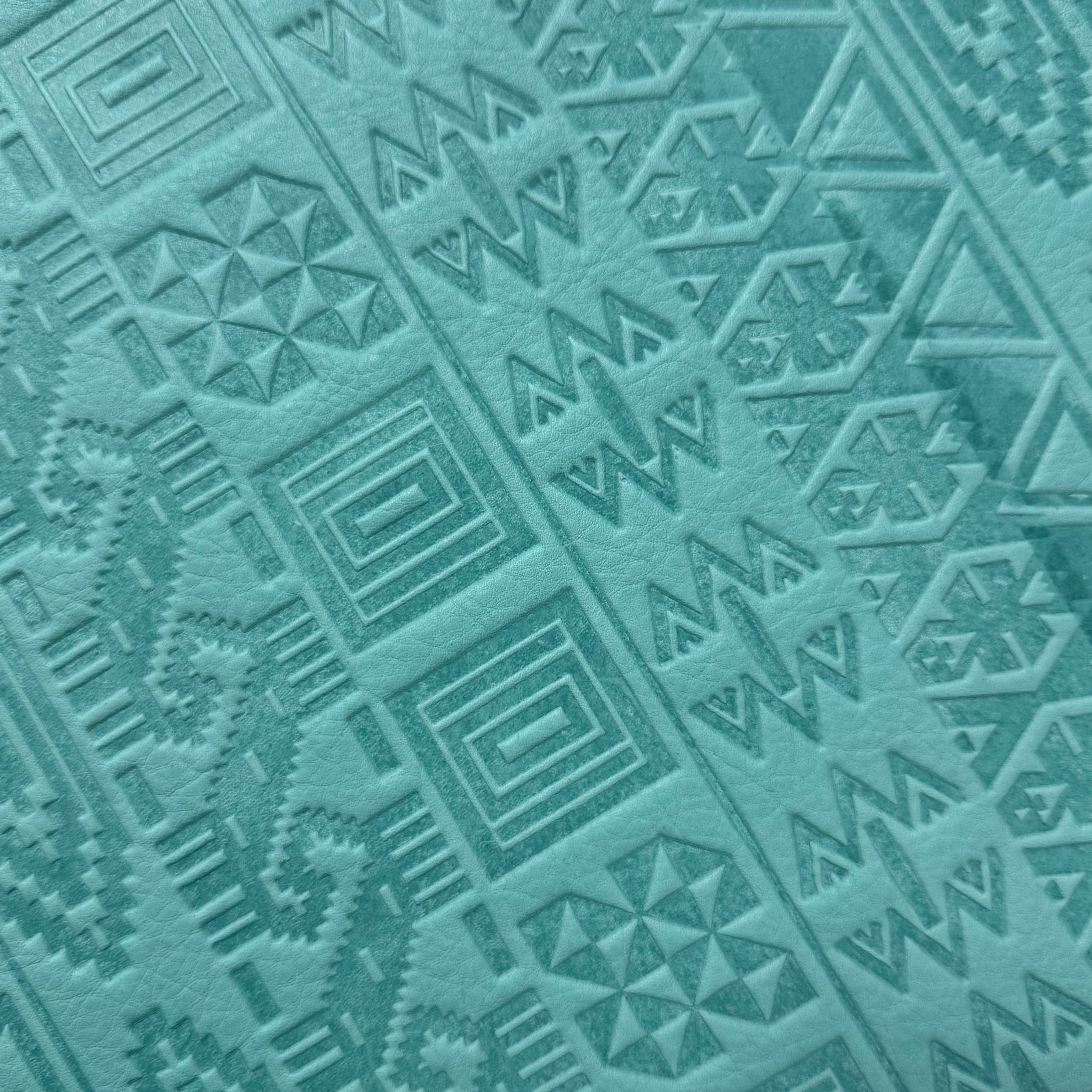 Southwestern Tribal Pattern Embossed Cow, 2-3 oz - 3 Colors
