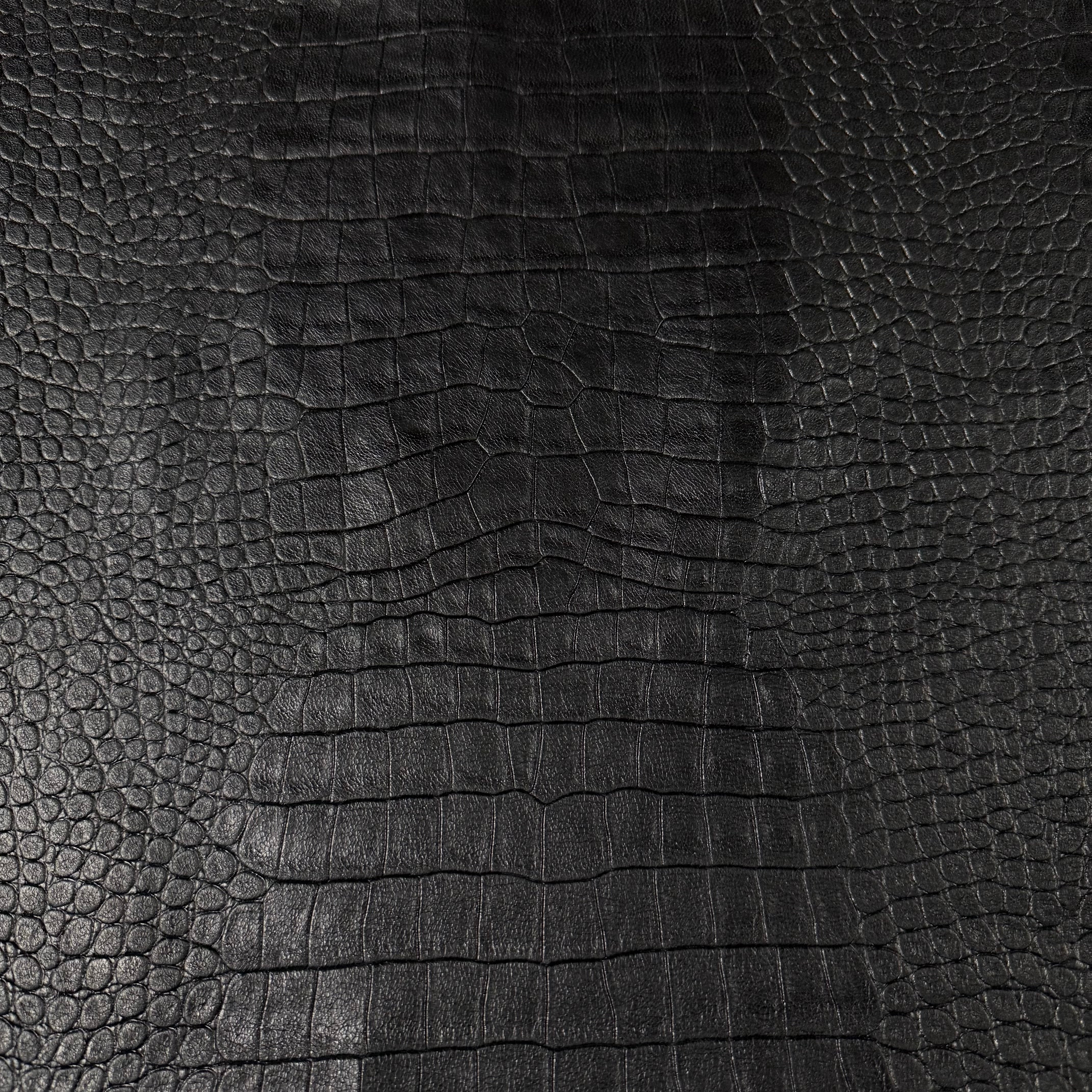 Two-Tone Veg Tan Crocodile Embossed Lambskin, 2 oz - 3 Colors