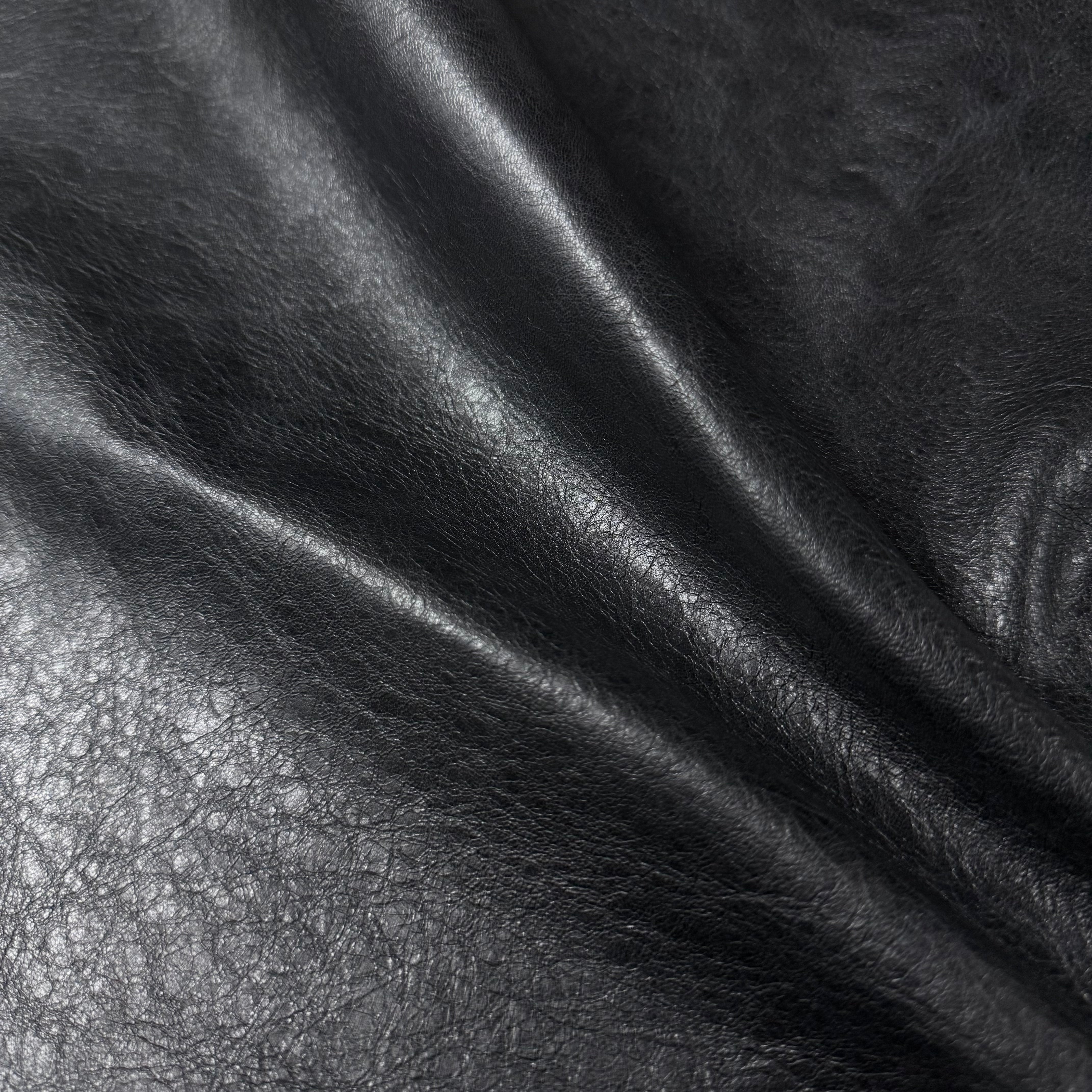 close up of Italian Antique Semi-Glaze Lamb in black