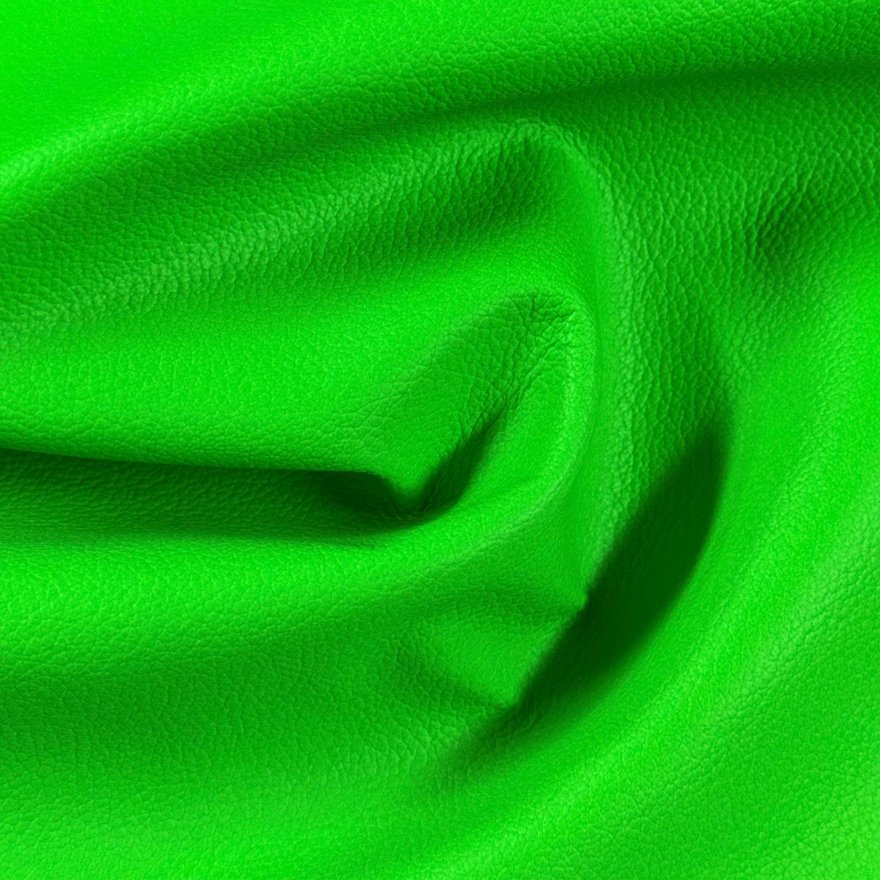 Neon Economy Cow Nappa "Varsity Jacket" Leather, 2-3 oz | 4 Colors