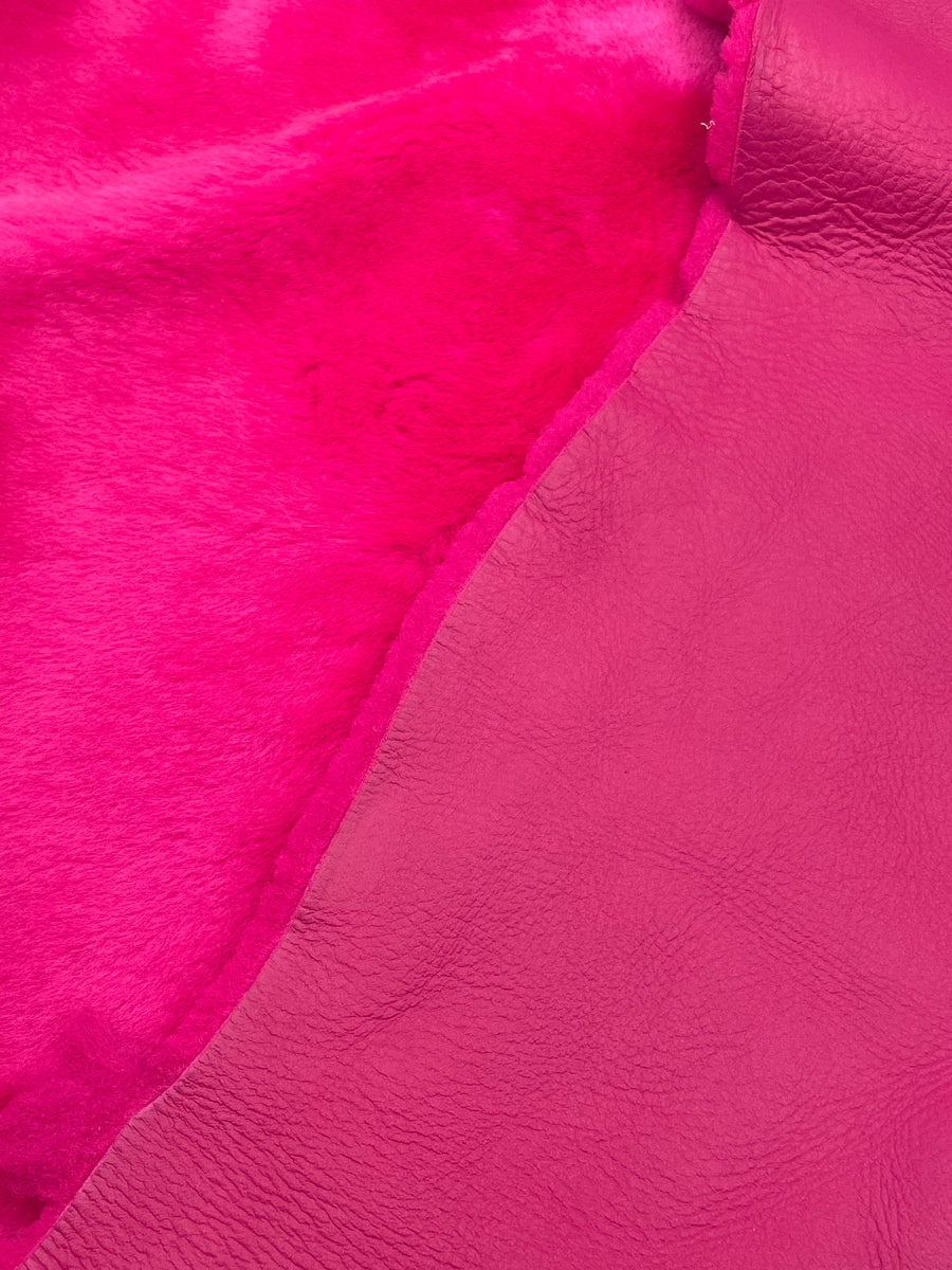 FUCHSIA MERINO NAPPA BACK