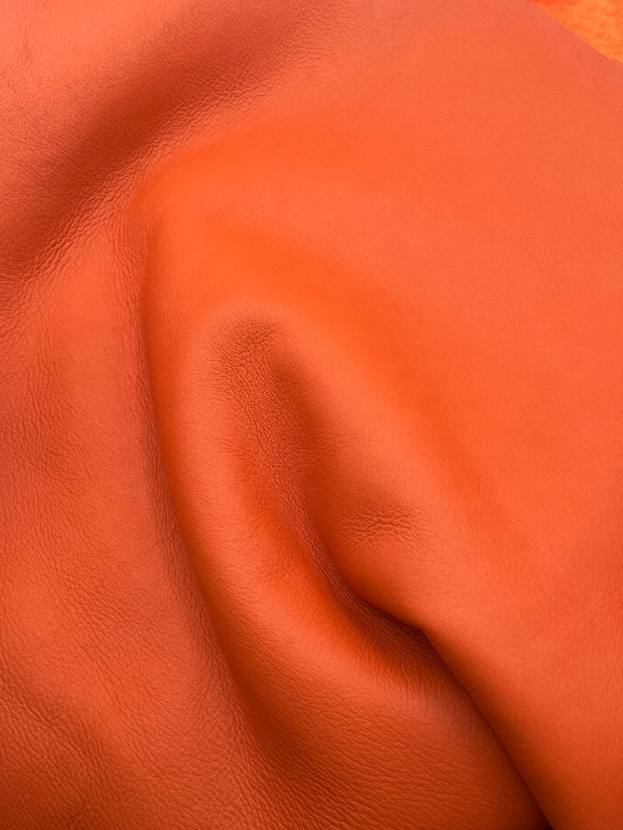 ORANGE MERINO NAPPA BACK