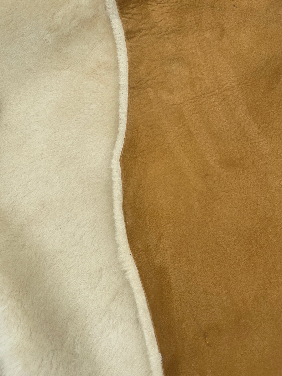 BEIGE MERINO SUEDE BACK