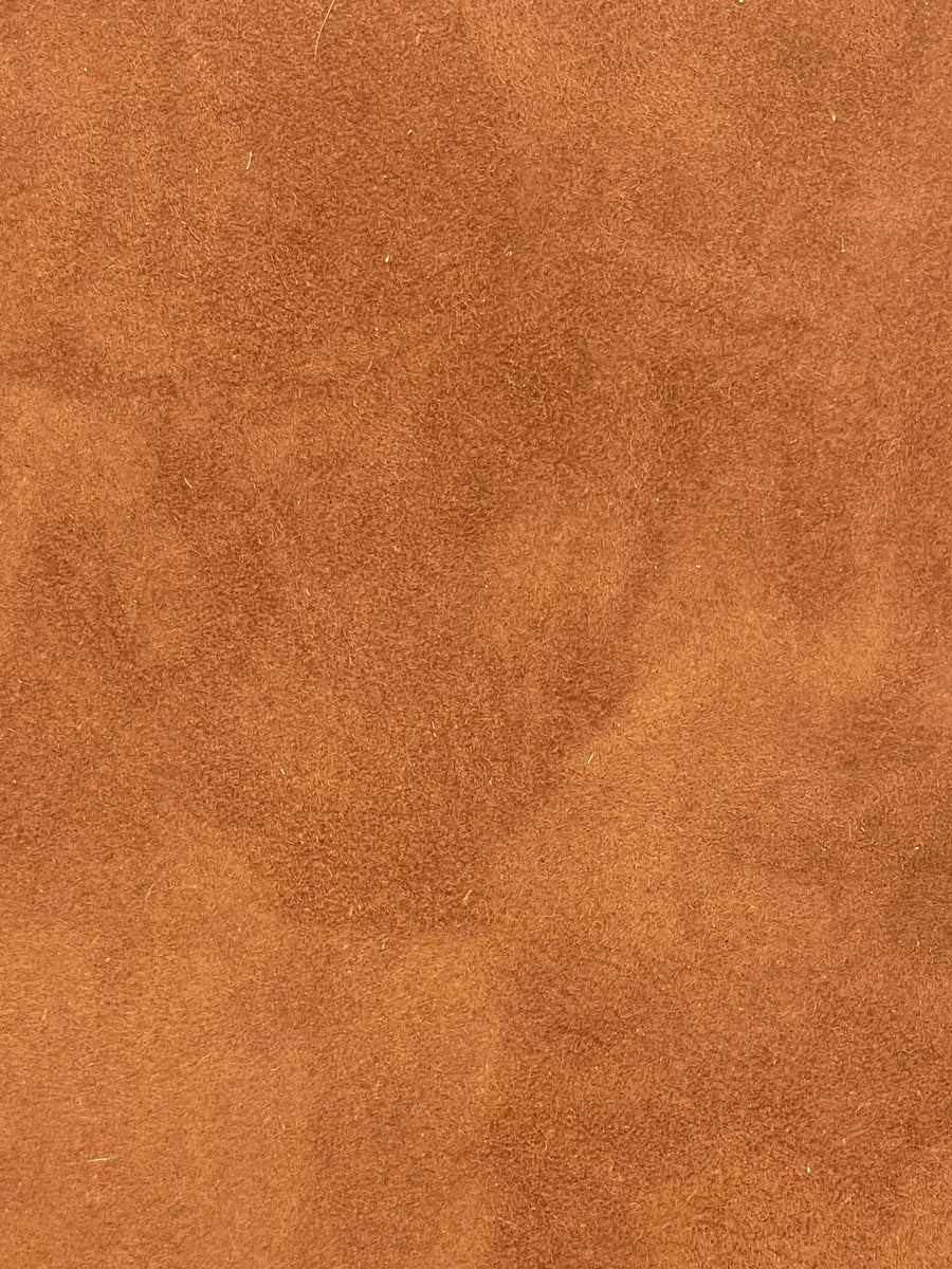 RUST BRISA MERINO SUEDE BACK